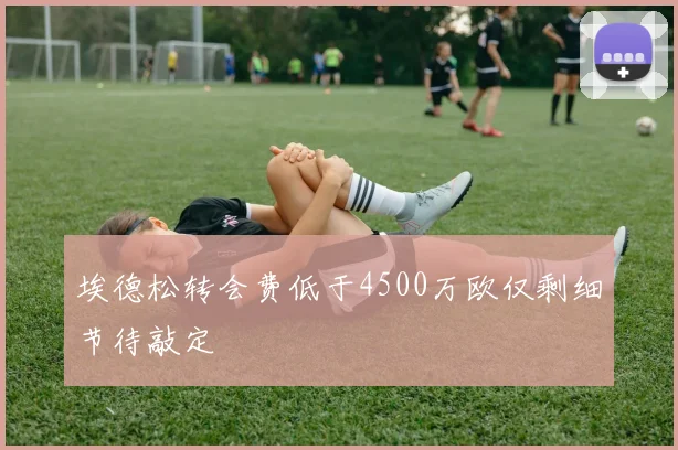 埃德松转会费低于4500万欧仅剩细节待敲定